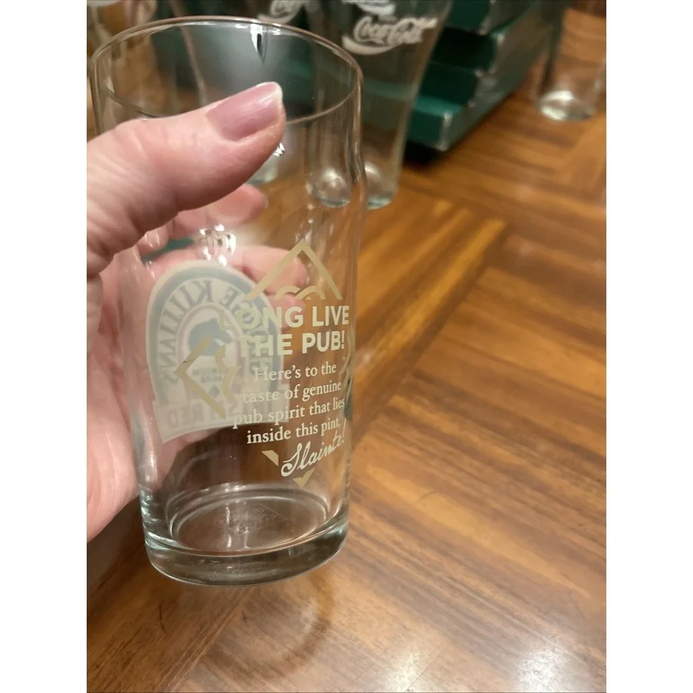 George Killian's Premium Lager Irish Red Pint Beer Glass‎